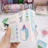 Journal Material Collage Event-recording Pocketbook Tearable Mini Wow