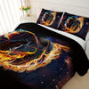 Sports Bedding Comforter Set, Cat And Basketball Design, Comforter Set With Pillowcases