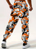 Plus Size Men's Casual Jogger Pants - Athletic Sweatpants With Drawstring Elastic Waist Camouflage Pattern Print Breathable Streetwear - Sports Running Lounge Pants With Pockets - For Men - Suitable for Sports, Running, Loungewear - Perfect Gift