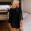 Women's Pleated Textured Cloth Suit Loose Solid Color Shorts Two-piece Set