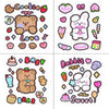 Cute Seamless Diy Primary School Students Stick Cups 3d Stickers