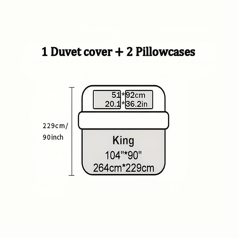 Magic Forest Colorful Comforter Set 3 Pieces King Size Galaxy Outer Space Multicolored Northern Lights Aurora Borealis Canadian 1 Quilt Comforter 2 Pillowcases (Without Core) Soft Cozy Bedding For Bedroom Guest Room