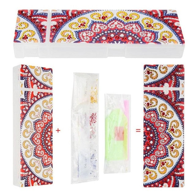 5D Diamond Painting Pencil Cases