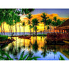 Paradise Bungalow 5D Diamond Painting Kit