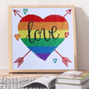 Rainbow Love Special Shaped Diamonds