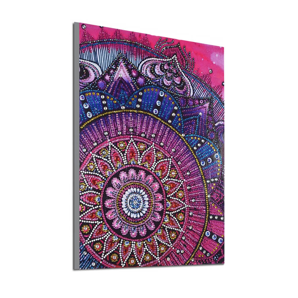 Purple Mandala Special Shaped Diamonds