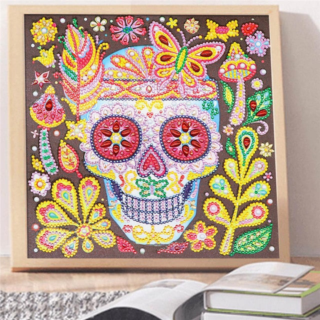 Colorful Skull Crystal Rhinestones