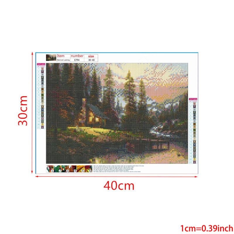 Mountain Cabin Lake  - 4 Pack