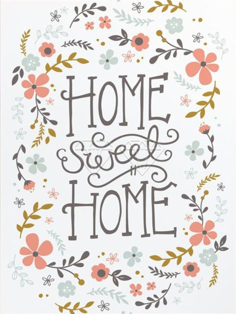 Flower Home Sweet Some