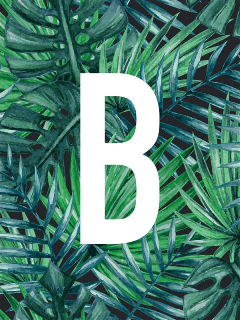 All Green Plants Letter