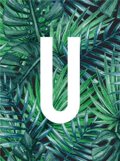 All Green Plants Letter