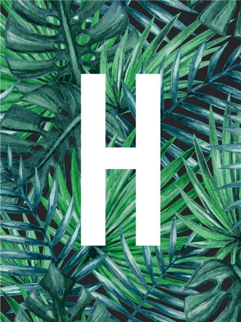 All Green Plants Letter