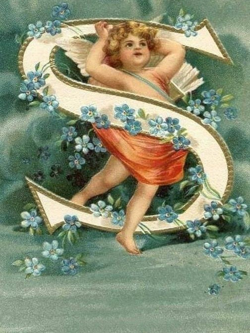 Playful Angels Letter