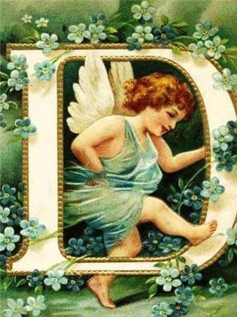 Playful Angels Letter