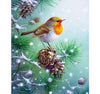 Bird Christmas Pinecone