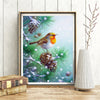 Bird Christmas Pinecone