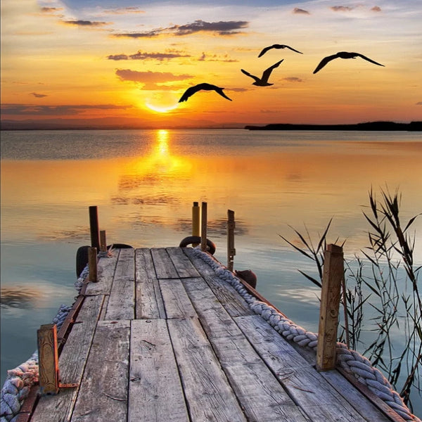 Autumn Evening 5D Diamond Painting Kit