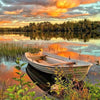 Sunset Lake 5D Diamond Painting Kit