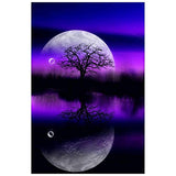 Moonlight Tree Color Collection 5D Diamond Painting Kit