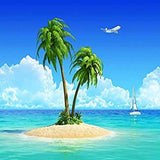 Lonely Palm Trees 5D Diamond Painting Kit
