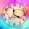 Beach Of Love Clock Face 5D Diamond Painting Kit