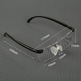 5D 250% Magnifying Eyeglasses