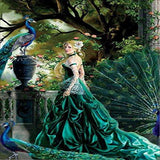 Peacock Princess 5D Diamond Painting Kit