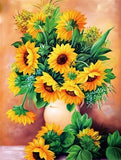 Sunflower Bouquet 5D Diamond Painting Kit