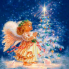 Christmas Angel 5D Diamond Painting Kit