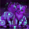 Galaxy Cats 5D Diamond Painting Kit