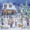 Christmas Play Time 5D Diamond Painting Kit