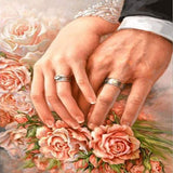 Wedding Couple 5D Diamond Painting Kit