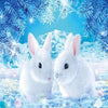 Winter Bunnies 5D Diamond Painting Kit