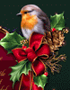 Christmas Sparrow 5D Diamond Painting Kit