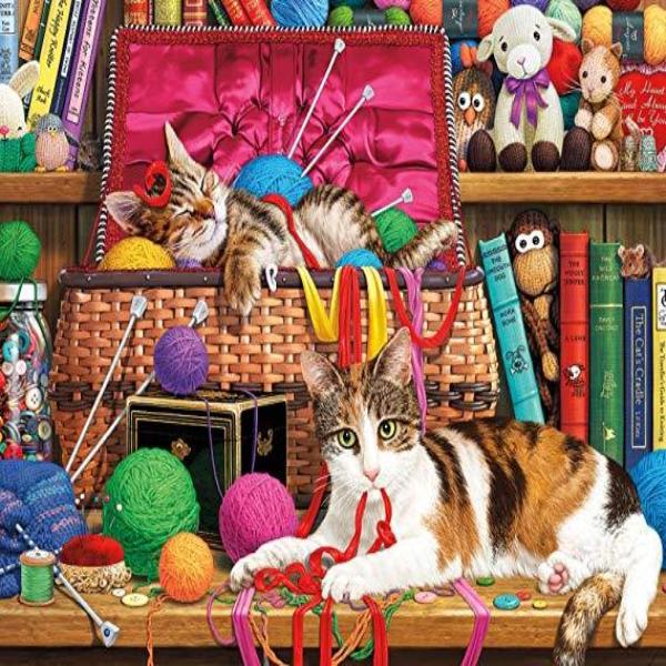 Handcrafter's Cats 5D Diamond Painting Kit