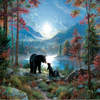 Bear Valley 5D Diamond Painting Kit