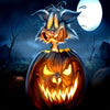 Terrifying Jack-o'-Lantern 5D Diamond Painting Kit