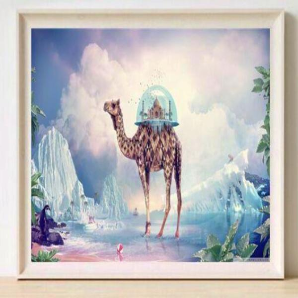 Wild Camel Ride 5D Diamond Painting Kit