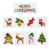 5D Christmas Stickers 5D Diamond Painting Kit