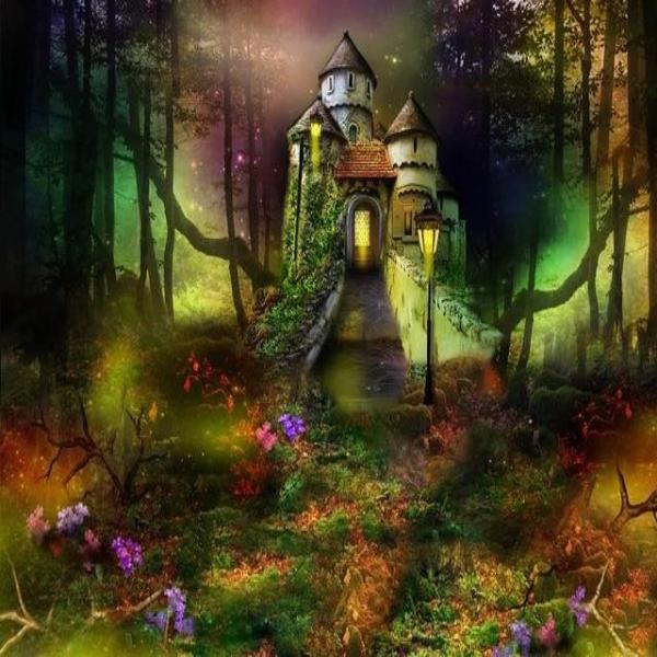 Magical Forest House 5D Diamond Painting Kit