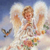 Flower Garland Angel 5D Diamond Painting Kit