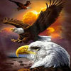 Soaring Eagles 5D Diamond Painting Kit