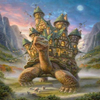 Turtle Castle 5D Diamond Painting Kit