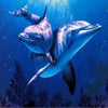 Happy Dolphins 5D Diamond Painting Kit