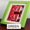 5D Solid Wooden Colorful Frames