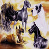 Majestic Great Danes 5D Diamond Painting Kit