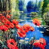 Pond Poppies 5D Diamond Painting Kit