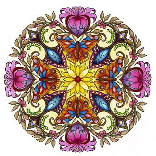 Flowery Mandala 5D Diamond Painting Kit