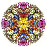 Flowery Mandala 5D Diamond Painting Kit