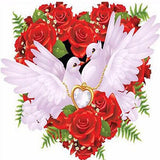 Love Doves 5D Diamond Painting Kit